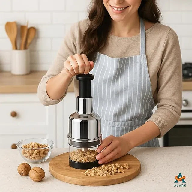 Manual Vegetable Chopper & Slicer