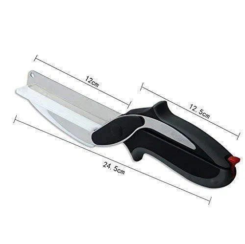 2-in-1 Cleaver Cutter with Chopping Board