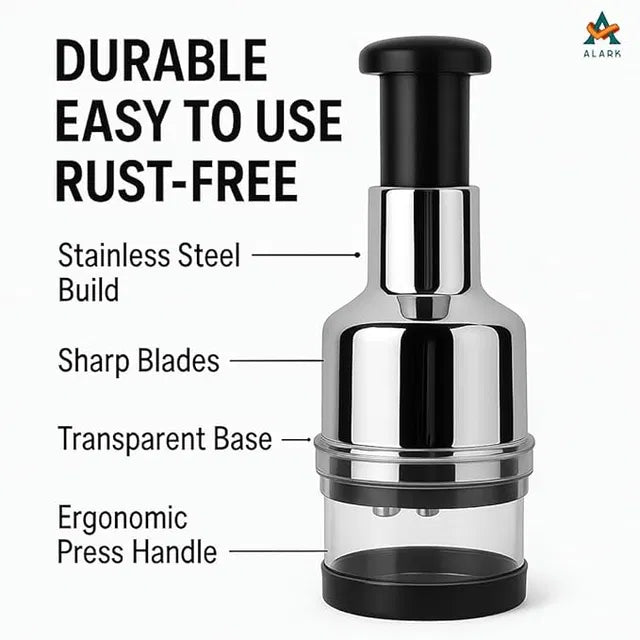 Manual Vegetable Chopper & Slicer