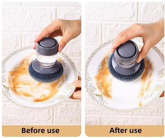 2-in-1 Soap Dispensing Dish Brush